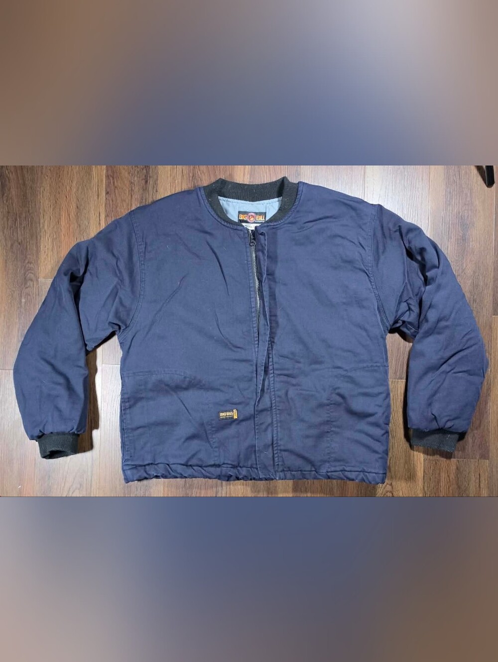BIG BILL Westex UltraSoft FR Insulated Workwear Jacket Navy Large L2N1US7